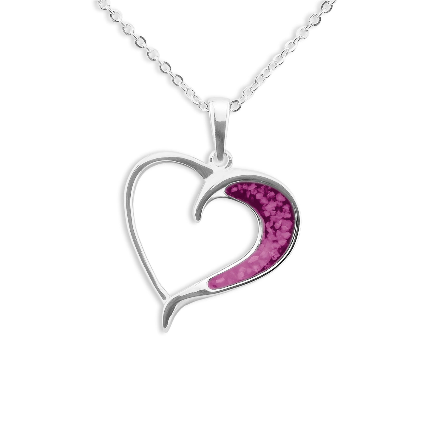 Ladies Embrace Memorial Ashes Pendant