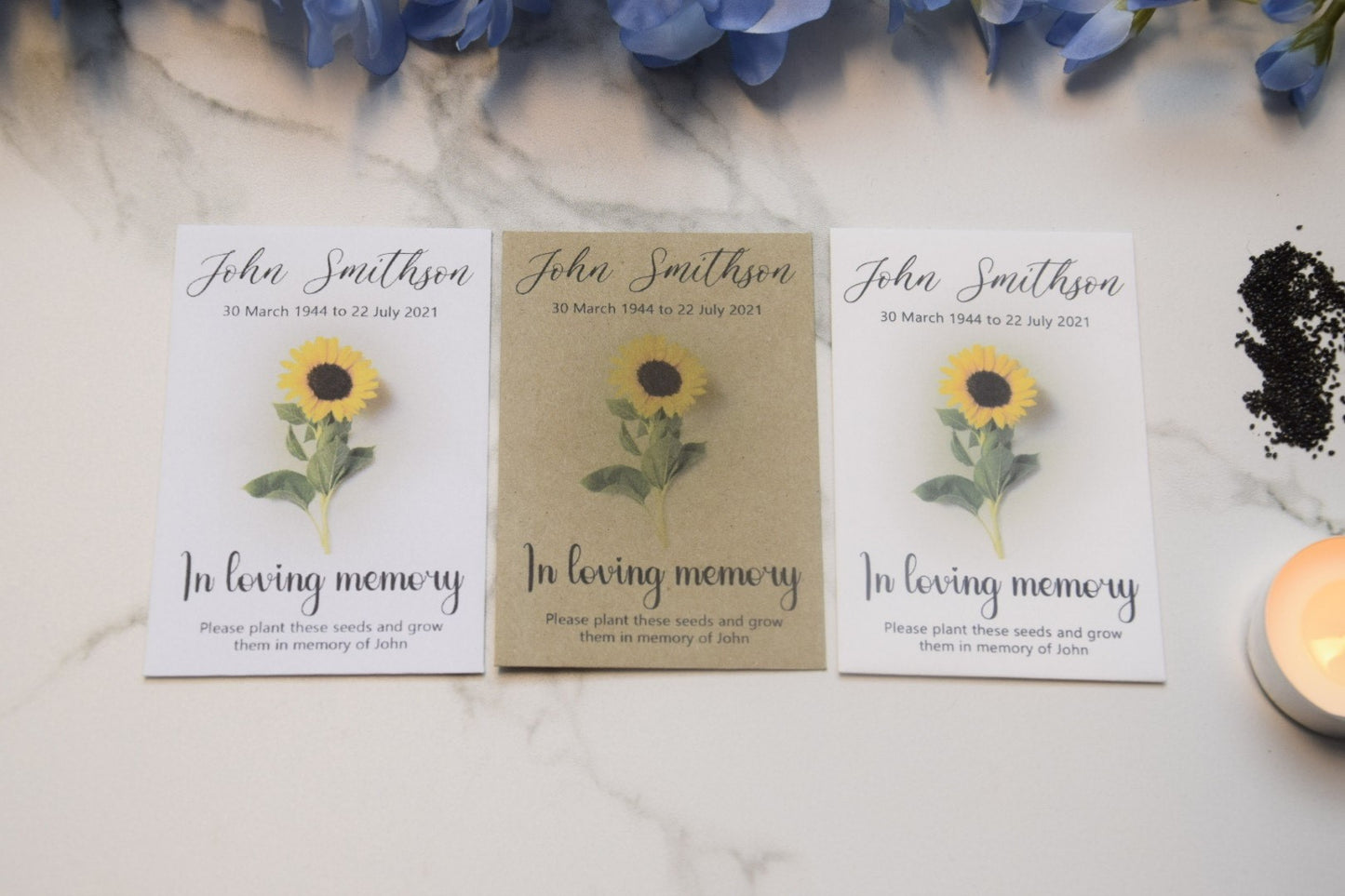 Sunflower Funeral Seeds